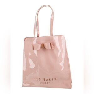 Ted Baker Glossy Blush Pink PVC Tote